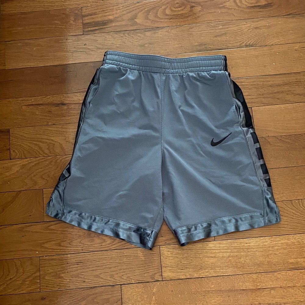 Nike kids Charcoal Athletic Shorts